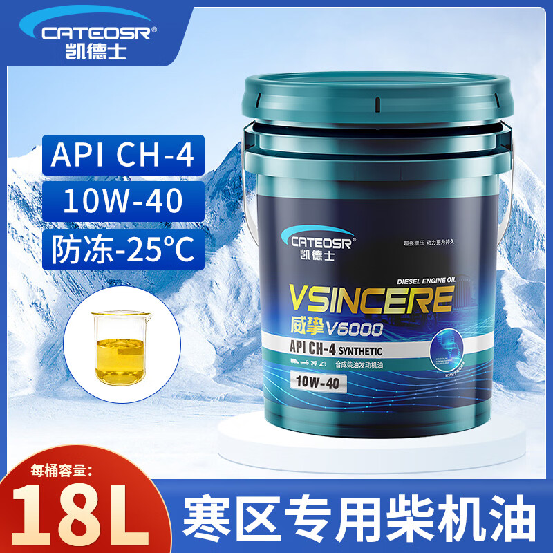 ����ʿȫ�ϳɲ��ͻ���CI-4�ظ��ɷ�����15W-40��;��������20W50����� CH-4��10W40��-25�����18L/16����