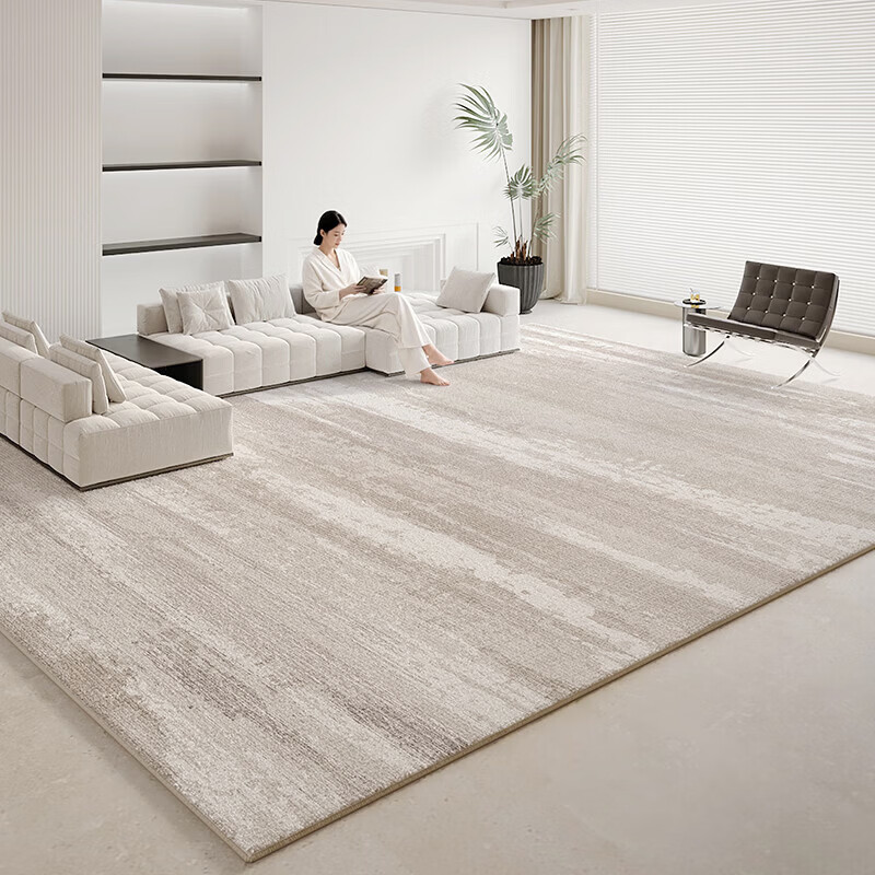 布迪思地毯客厅2026新款免洗可擦意式轻奢高级防水加厚防滑 S仿羊绒-寻雾 定制尺寸联系客服