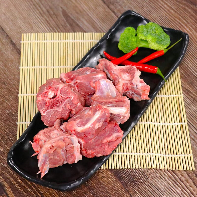 沁牧青格尔（qinmuqinggeer）【草地羊】内蒙乌珠穆沁羊 羊肉 生鲜食材 烧烤烤肉羊肉卷羊肉串 羊脊骨2斤
