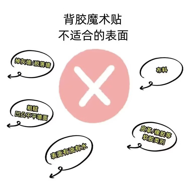 强力背胶魔术贴纱窗门帘自粘贴子母扣无痕双面胶贴勾面毛面魔术贴 【2cm】宽黑色 双面【勾刺面10米+毛绒面10米】带胶