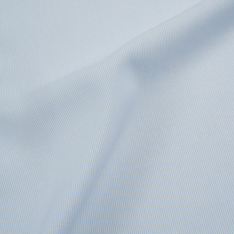 雅戈尔（YOUNGOR）【300支+桑蚕丝】2026春季新品商务免烫高端衣服男细条纹长袖衬衫 蓝色条纹VLTP114786HJY 41 （175/96Y）