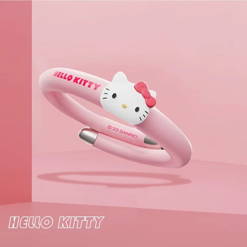 有厘头三丽鸥防蚊手环植物精油成人儿童驱蚊手环神器户外露营随身防蚊虫 库洛米【正版授权】到手:手环+3个精油仓