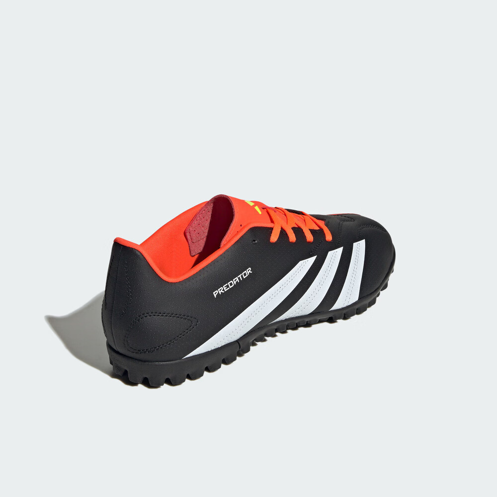 adidas PREDATOR CLUB TF人造草地/室外硬地碎钉足球鞋阿迪达斯 黑色/白色/橙色 (推荐选大半码) 42.5