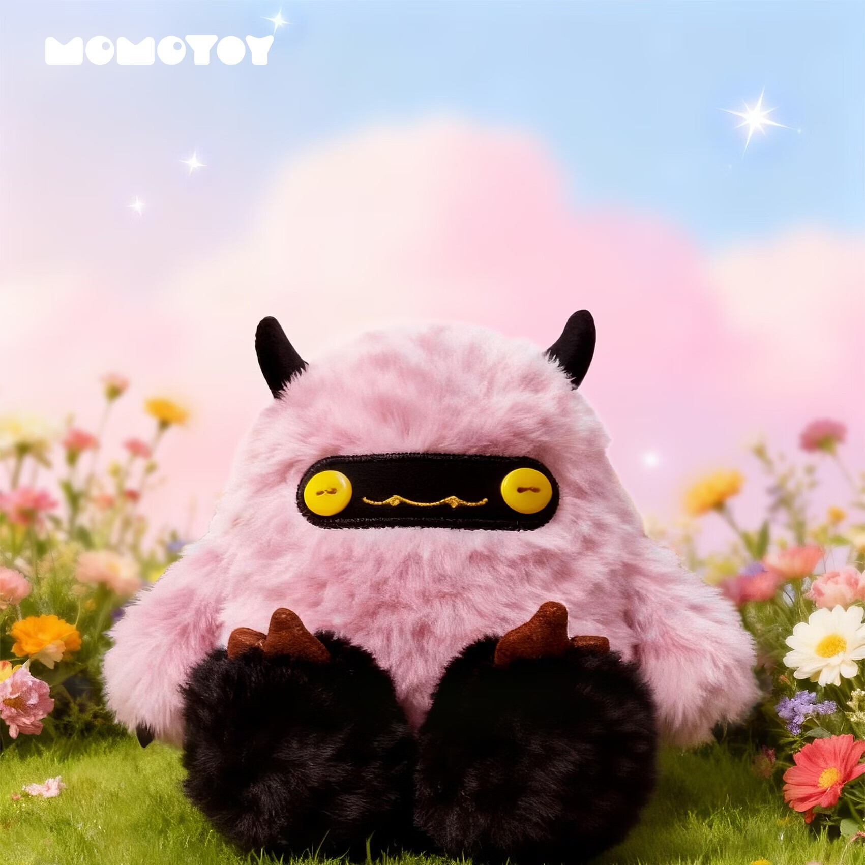 MOMOTOY墩墩兽系列潮玩盲盒挂件 抽象玩具玩偶 可爱摆件 搞怪生日 小礼物 随机1个 拍6发6个单盒 不支持7天无理由退换