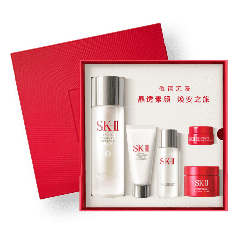 SK-II ��͸���� ������װ ����ˮ75ml+��˪2.5g+��˪15g+����20g+��Ө¶30ml 659.91Ԫ