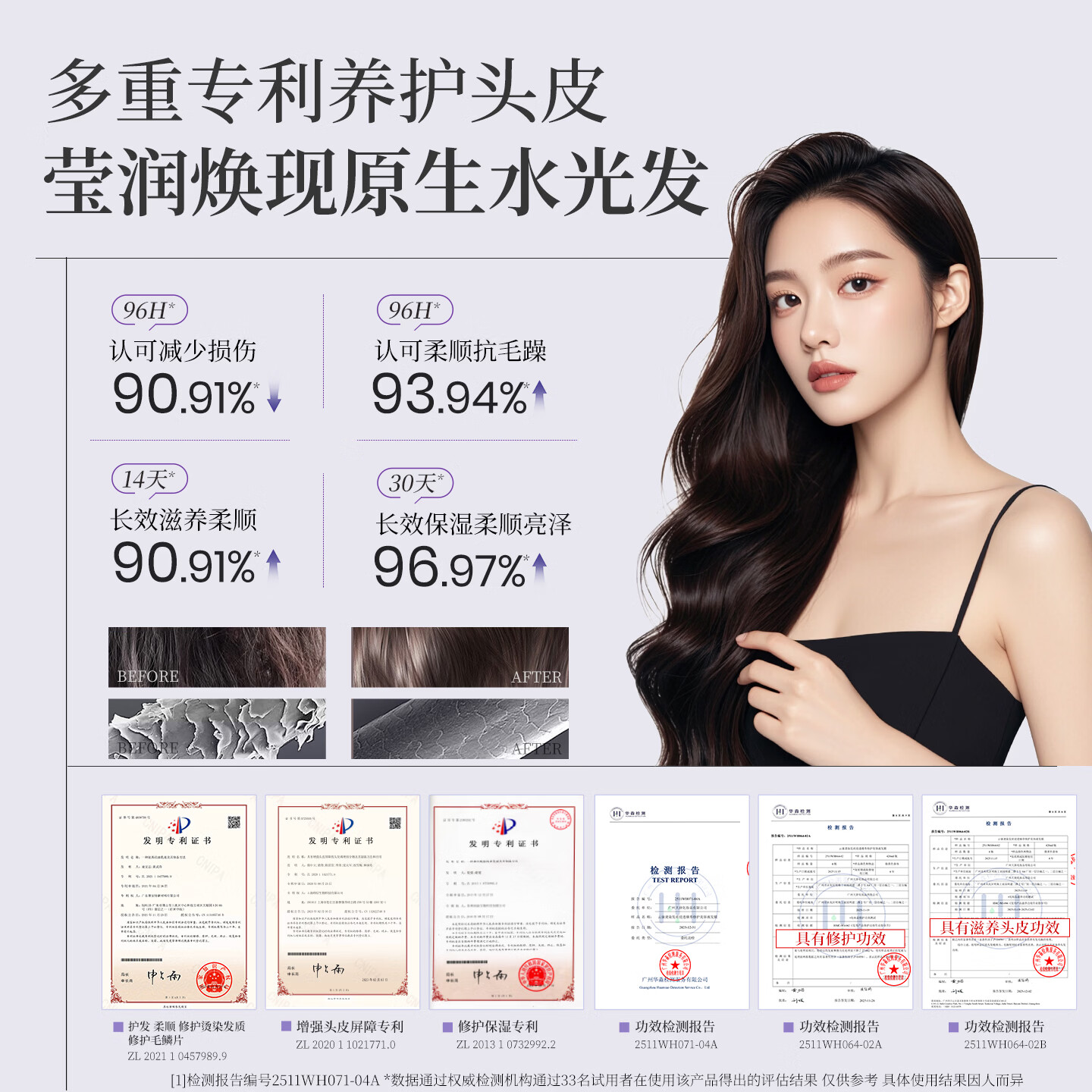 云康修护水养发膜蛋白营养护发素头发护理烫染修护免蒸发膜 420G/瓶