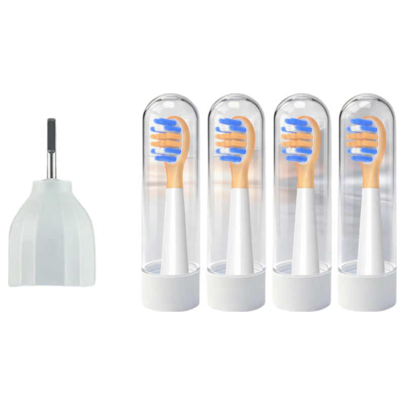 ���ڲ���������usmileЦ�ݼӶ�ͯ�綯��ˢͷQ20/Q3/S10/Q10/A10�滻ͷ��ë ��ë 4֧ ��������װ��miniȫЧ�ǻ� 27.1Ԫ