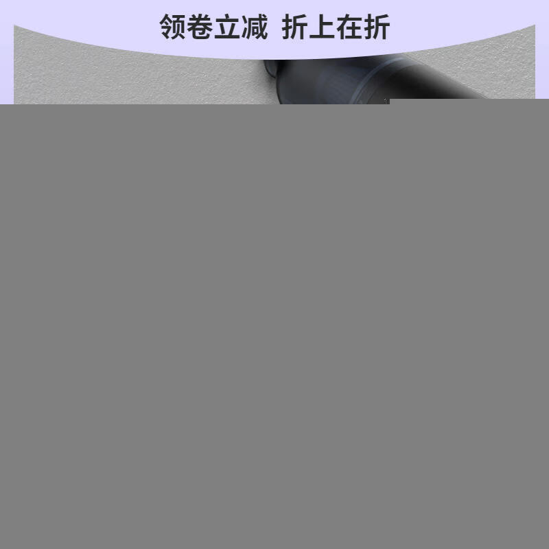 固特威车载吸尘器车用无线充电吸吹两用家用小型迷你手持汽车车内大功率 炫酷黑【无线款】