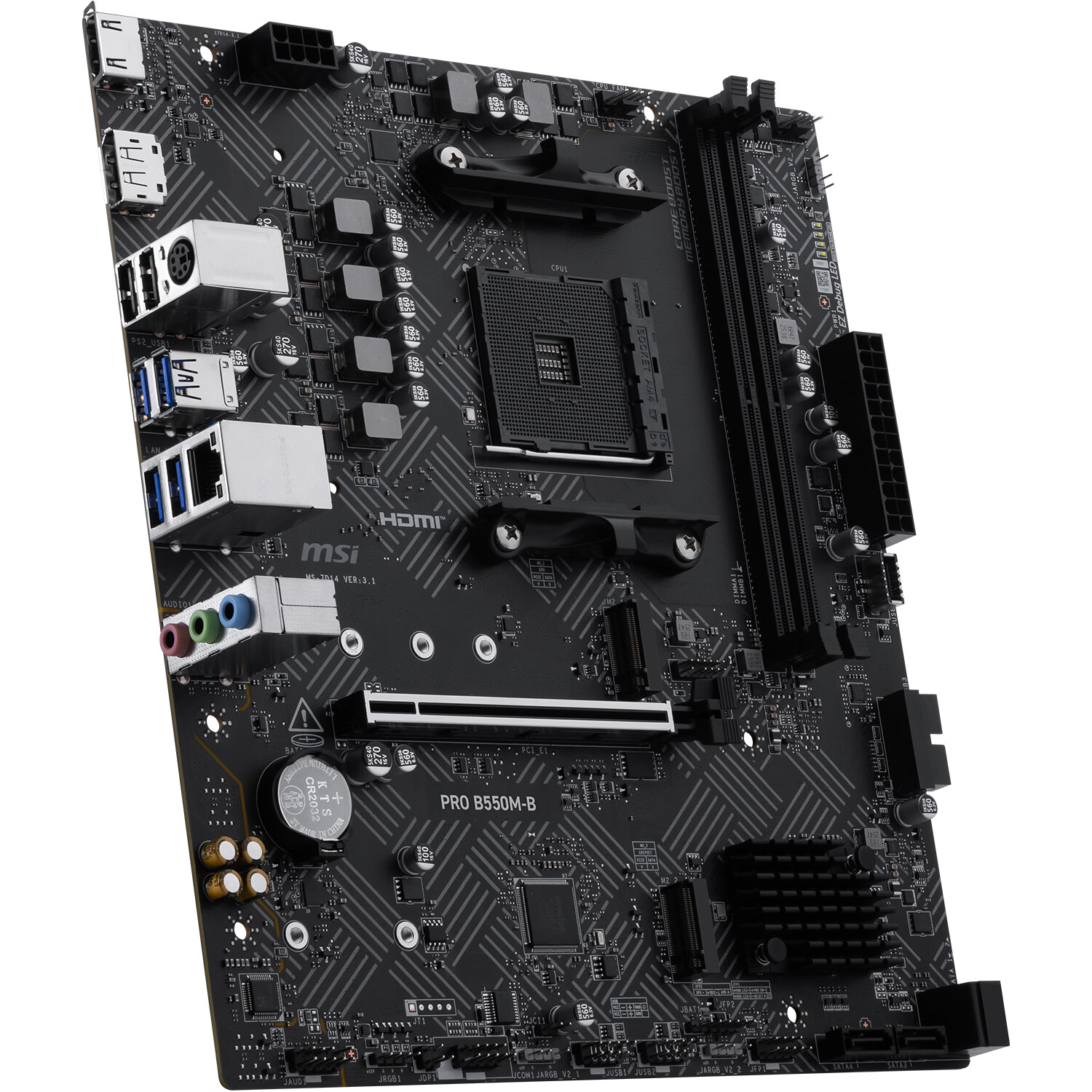 微星 PRO B550M-B DDR4 图 5