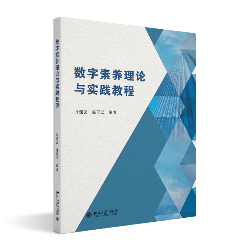 数字素养理论与实践教程 亓建芸,赵可云 编著 北京大学出版社