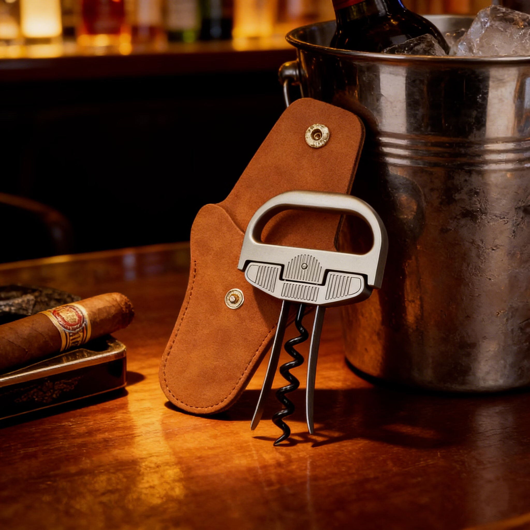 高端专开老酒防断酒塞烂酒塞金属开瓶器美国品牌红酒葡萄酒老酒刀 单独开瓶器