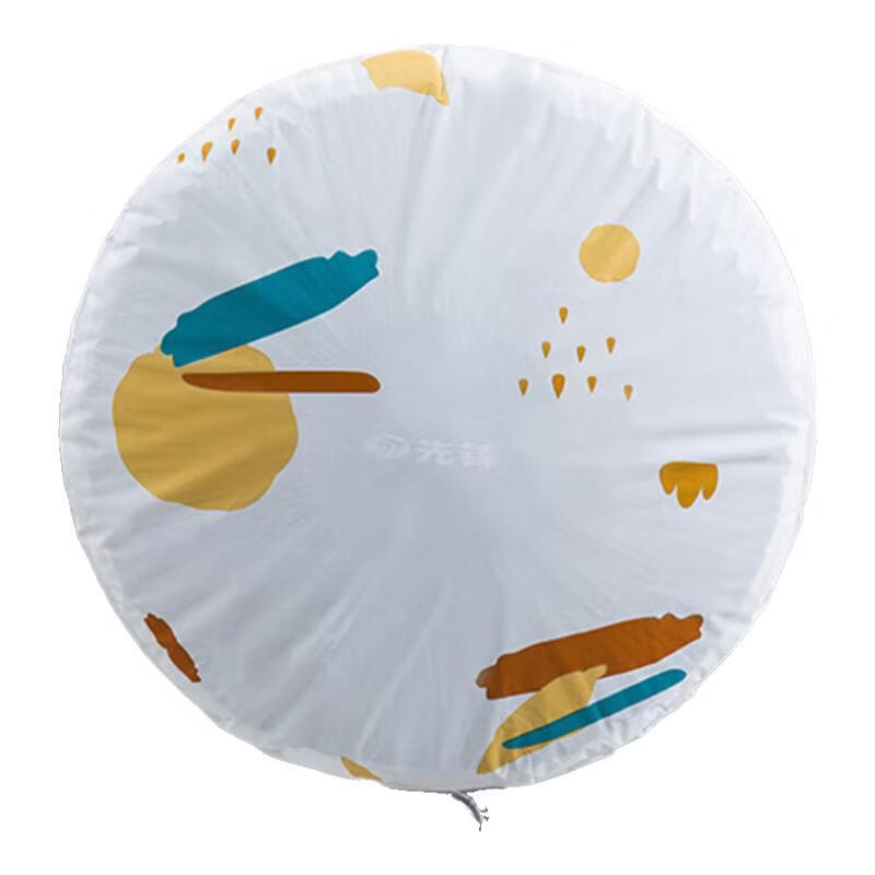 华生（Wahson）电风扇 台扇 家用风扇宿舍卧室台风扇客厅办公室节能省电摇头电扇学生床头电风扇 风扇罩松紧带款【颜色随机发】