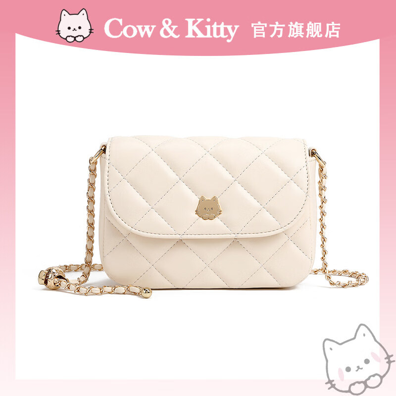 ���ڲ�����COW&KITTY����С����Ů2025�¿�߼�����С�ڰٴ�ͨ��б��� ��ɫ 71.8Ԫ