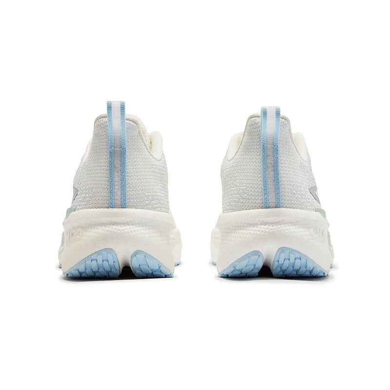 361°疾风Q弹超运动鞋女鞋2026夏季新款轻速缓震跑步鞋透气网面跑鞋女 羽毛白/冰河蓝 40