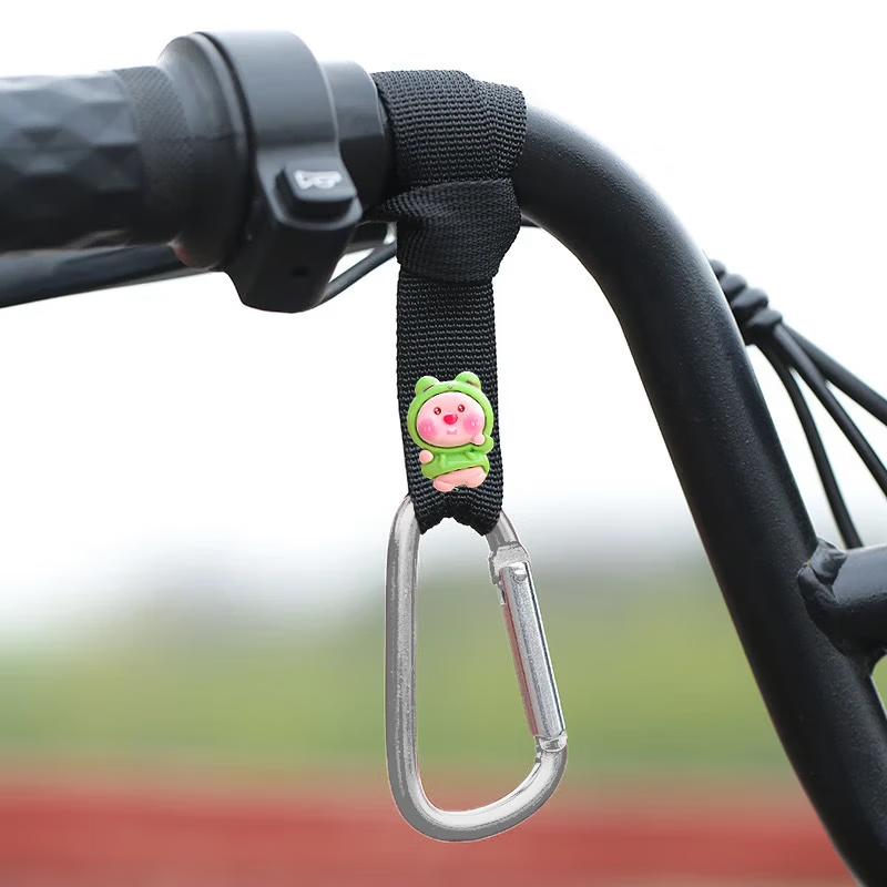 电动车专用挂钩免打孔自行车踏板摩托车头盔多功能通用前置钩 【小猫咪蓝衣1只】 无规格