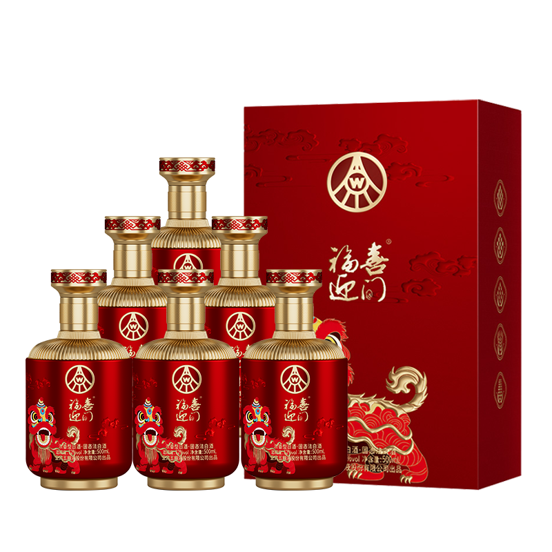 ����Һ ��ϲӭ�� 52�� Ũ���� 500ml 6ƿ 571.01Ԫ