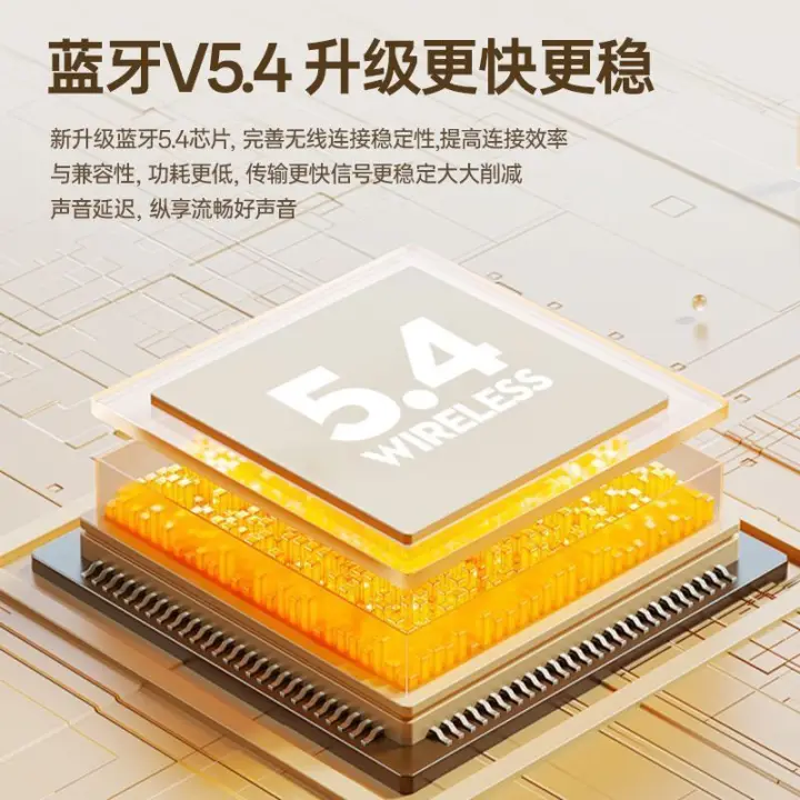 音天华柏林之声2026年新款真无线蓝牙耳机入耳式长续航大电量游戏运动通话降噪高音质适用于小米华为苹果 圣洁白【蓝牙5.4芯片-杜比音效-ENC智能AI降噪】