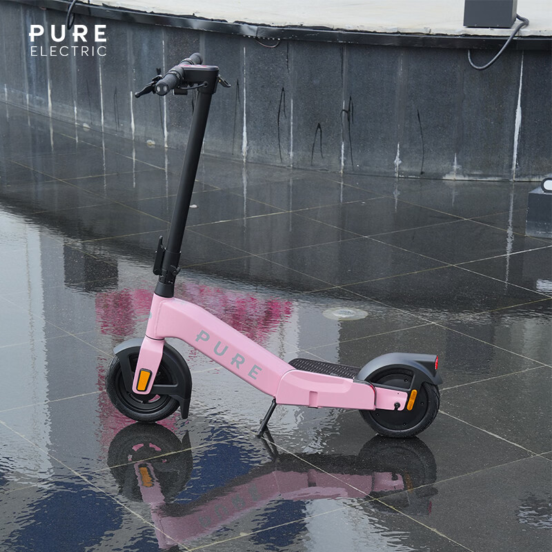 佩尚Pure Electric电动滑板车成人二轮折叠电动车小型轻便迷你代步车 Pure Advance丝绒粉