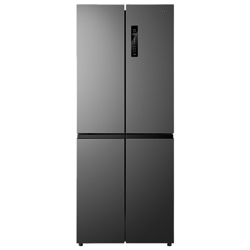 TCL 408L十字门冰箱分区养鲜一级能效双变频风冷无霜深冷速冻智慧变温家用冰箱 以旧换新 BCD-408WPJD国家补贴