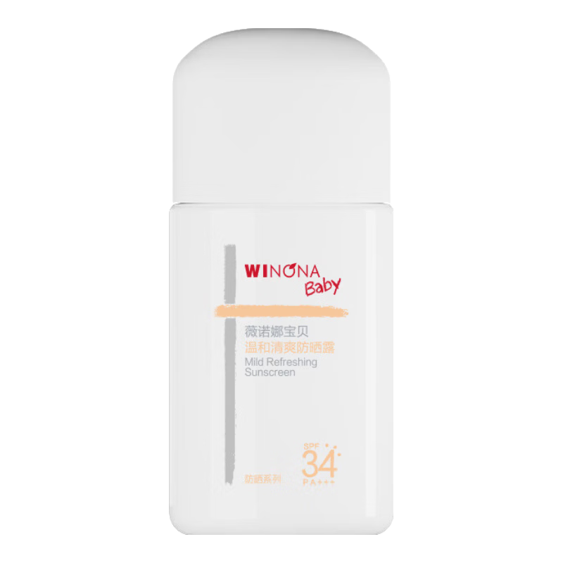 ޱŵ�ȱ�����WINONA Baby���º���ˬ��ɹ¶��ͯ�����ɹ��SPF34PA    ����СԲ�ܷ�ˮ���� ��ˮ�������²�30ml 32.1Ԫ