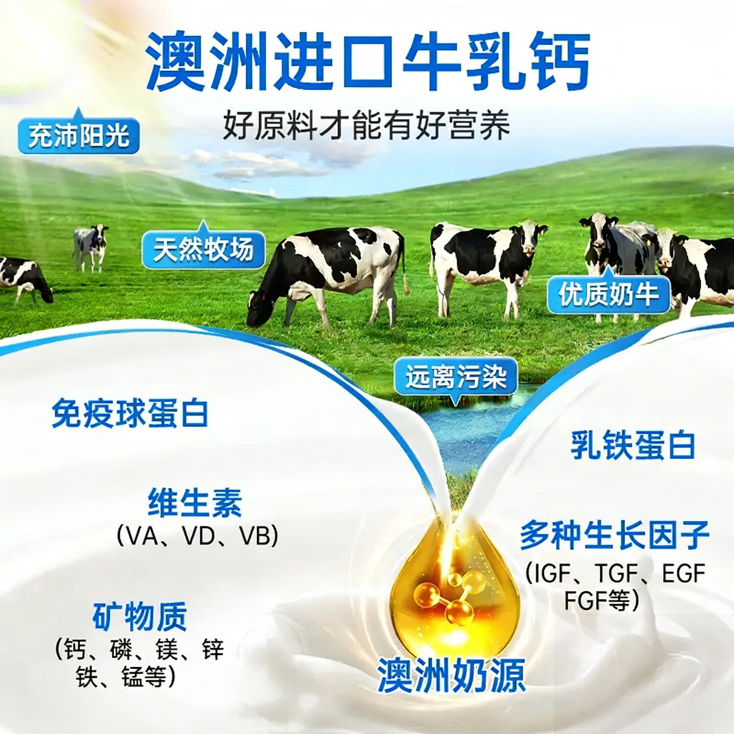 奈力士进口赖氨酸氨基丁酸γ青少年生长素补钙6-18岁铁锌11-17岁助长片 【 60粒*1瓶 】乳钙铁锌儿童成长助骨骼发育 儿童6-25岁补钙片助长搭高钙增0激素的高药
