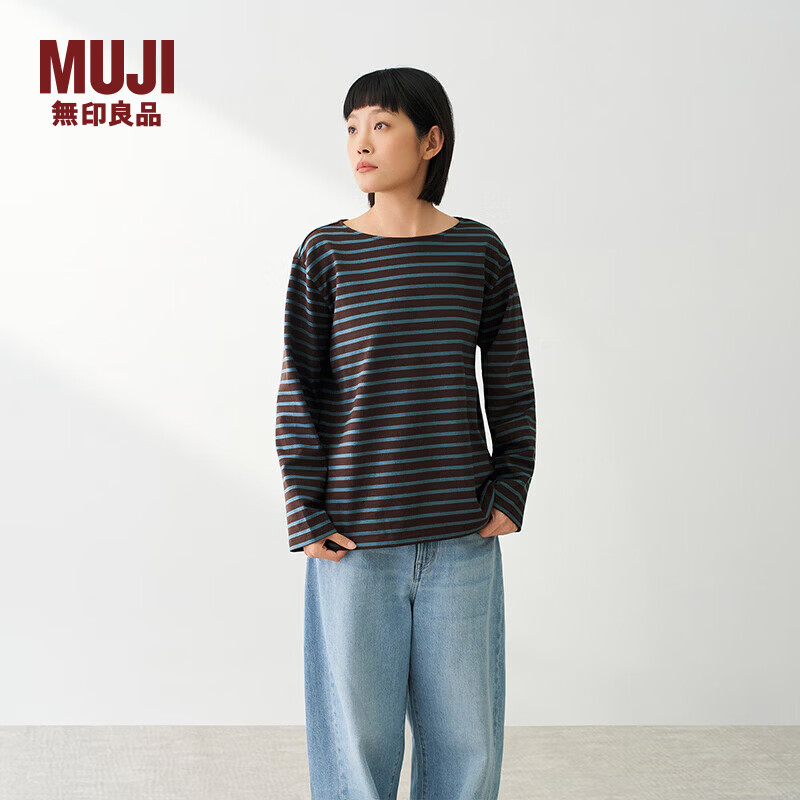 MUJIŮʽ ���������Ƴ���T�����´����Ů��Ůװ���޴���BB2ADC6S ��Ѭ��ɫ���� M (160/84A)