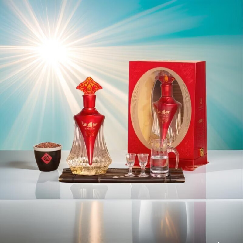 西凤天启西凤酒 52度 500ml 礼盒装 凤香型 纯粮白酒 名酒 纪念酒 52度 500mL 1瓶 单瓶  陈藏