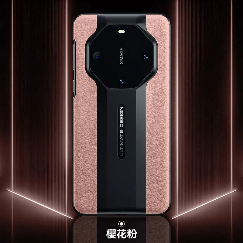 圣德毅 适用华为mate60rs手机壳Mate60rs非凡大师保护套全包防摔60Rs超薄外壳 升级版（白砂灰）配全屏防爆膜 华为mate60rs非凡大师