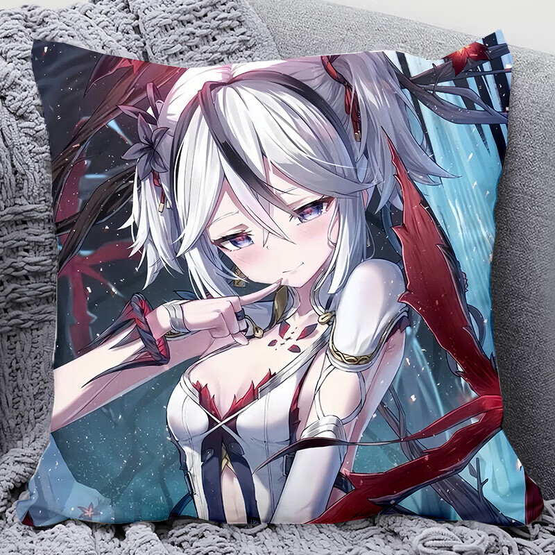 卡佰索鸣潮今汐长离守岸人椿抱枕50cm双面定制 【迷你款】35cm*35cm含枕芯 A-11