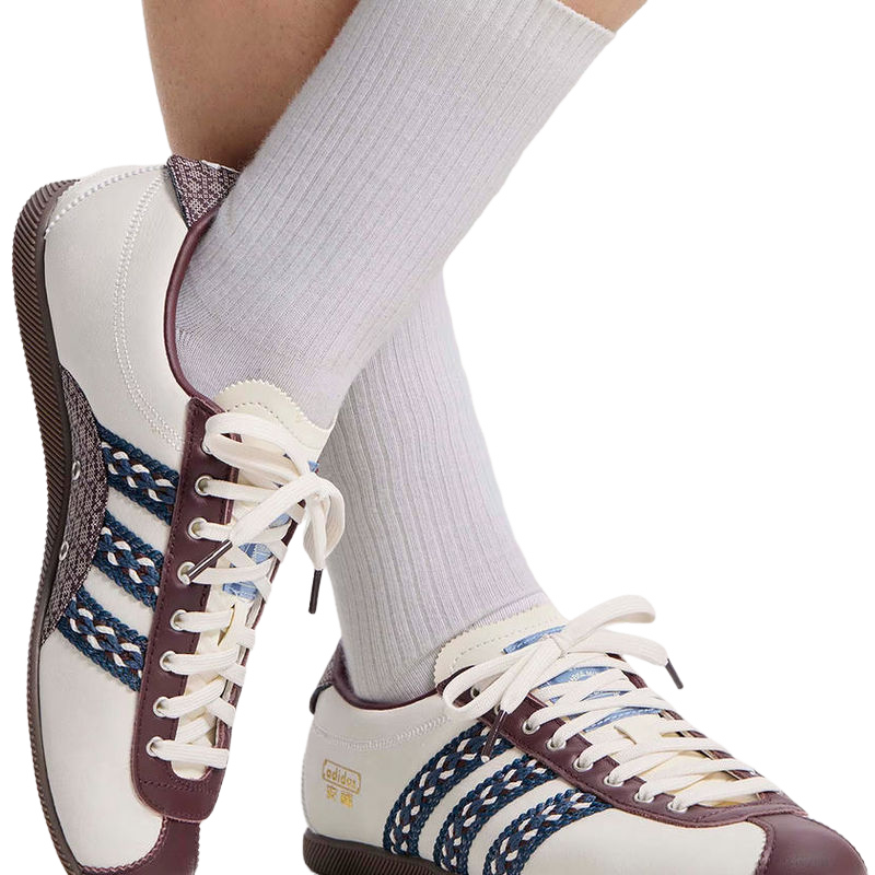 阿迪达斯（adidas）三叶草 女鞋2026春新款ANFU安福薄底时尚复古德训鞋运动休闲鞋 KH5903 35.5