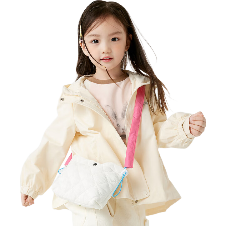 巴拉巴拉童装女童外套连帽软壳衣秋上衣洋气201324105011