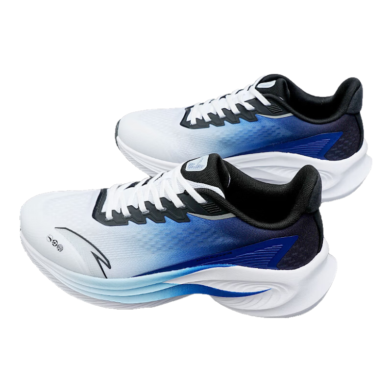 安踏毒刺7丨男鞋运动跑步鞋夏季新款网面透气缓震体测中考训练鞋子男 【毒刺6-网面透气】沙粒灰/信号蓝/基础黑 40.5 【官方正品-假一赔十】