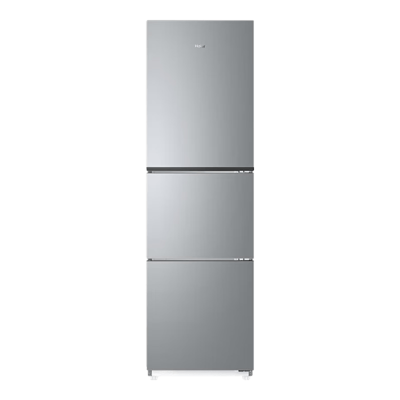 海尔（Haier）冰箱三开门风冷无霜283升一级双变节能零下-30℃度深冷速冻家用小户型高颜值电冰箱冰箱小型 左右开门可调+食品级安全材质+省电1级能效