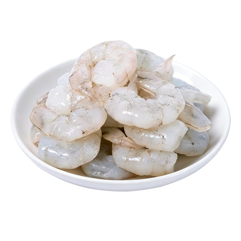 顶诺（DNUO）鲜剥大虾仁无保水青虾仁速冻新鲜去虾线低脂健身食材翡翠虾仁 150g(净重)  41-50只/磅【一盒约16-19只】*4盒【单盒150g】