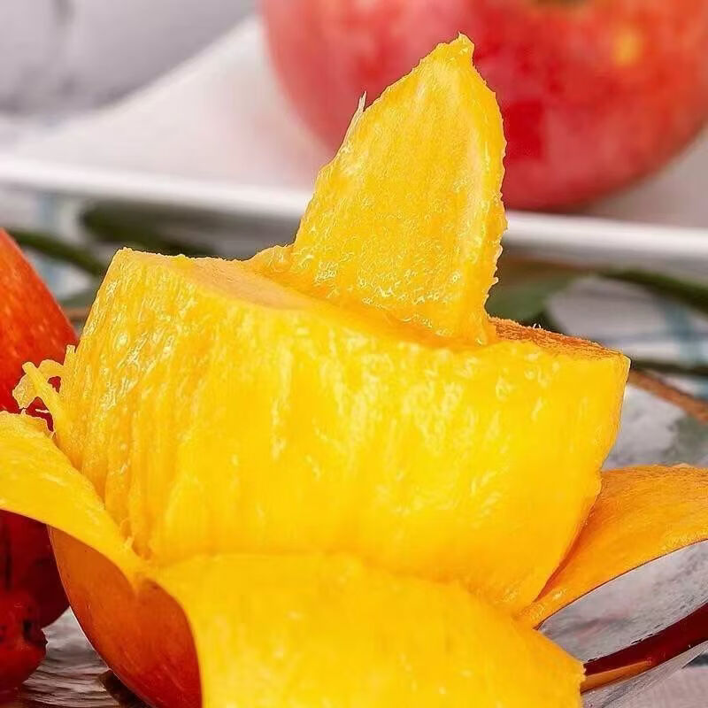 百味心诚海南贵妃芒果 当季现摘红金龙芒果 新鲜热带水果 含箱5斤 单果100g+ 净重4.5斤