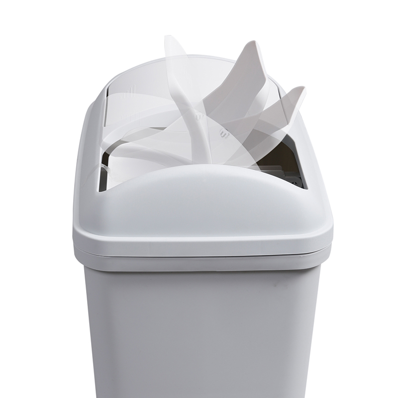 垃圾桶美丽雅垃圾桶带盖大号可垃圾分类18L灰白色质量怎么样值不值得买,评测怎么样！