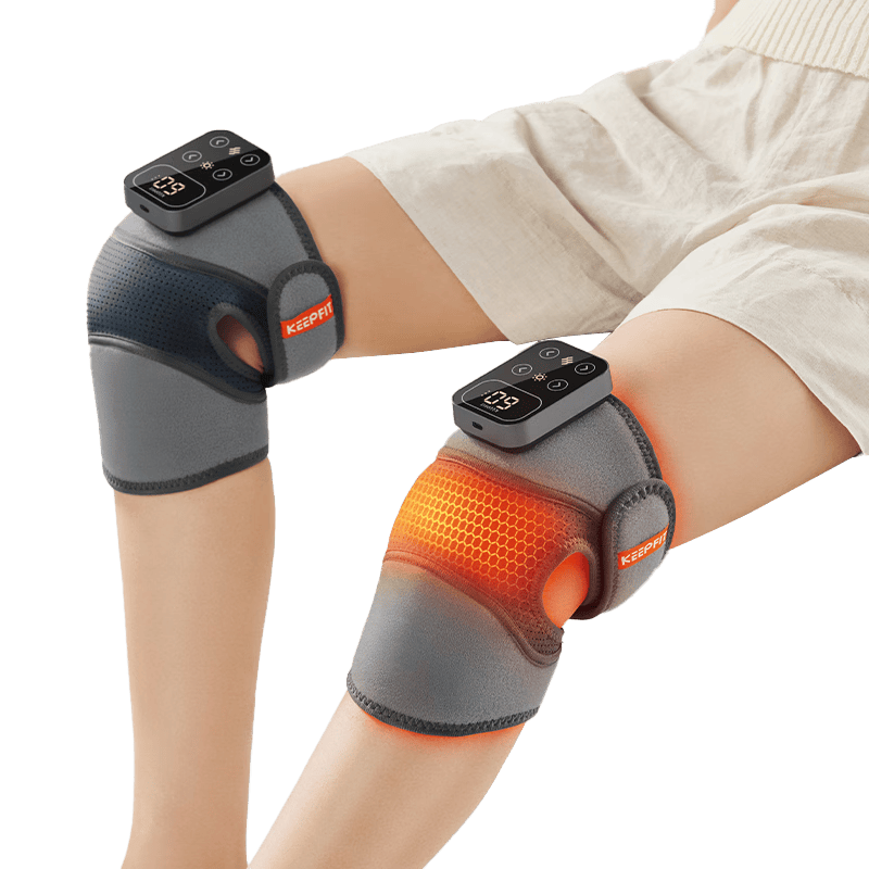 科普菲膝盖热敷理疗仪按摩仪器电加热护膝保暖老寒腿部发热膝关节半月板滑膜炎老年人生日母亲节礼物K09