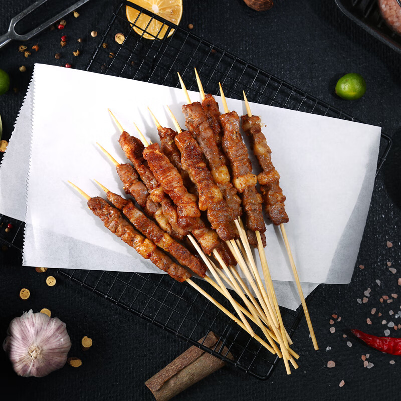 东方万旗手工原切羊肉串