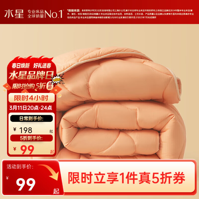 ˮ�Ǽҷ� ���ų�Ʒ ����˿���ӱ�о A���׷��ﶬ��ů�Ӻ�о�߿�͸������ ��A��|�߿�͸����ά���Ӻ񶬱��� 200cm��230cm 99Ԫ