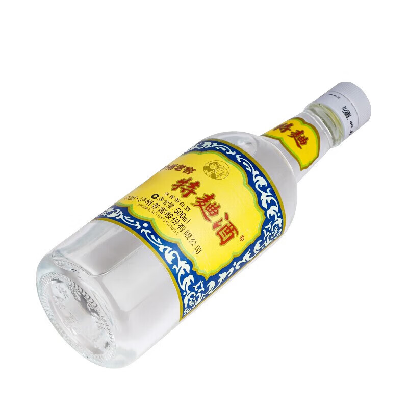 泸州老窖特曲60版 52度500ml 浓香型白酒 收藏商务宴请自饮佳品节日送礼酒 52度 500mL 4瓶 特曲60【赠礼袋】