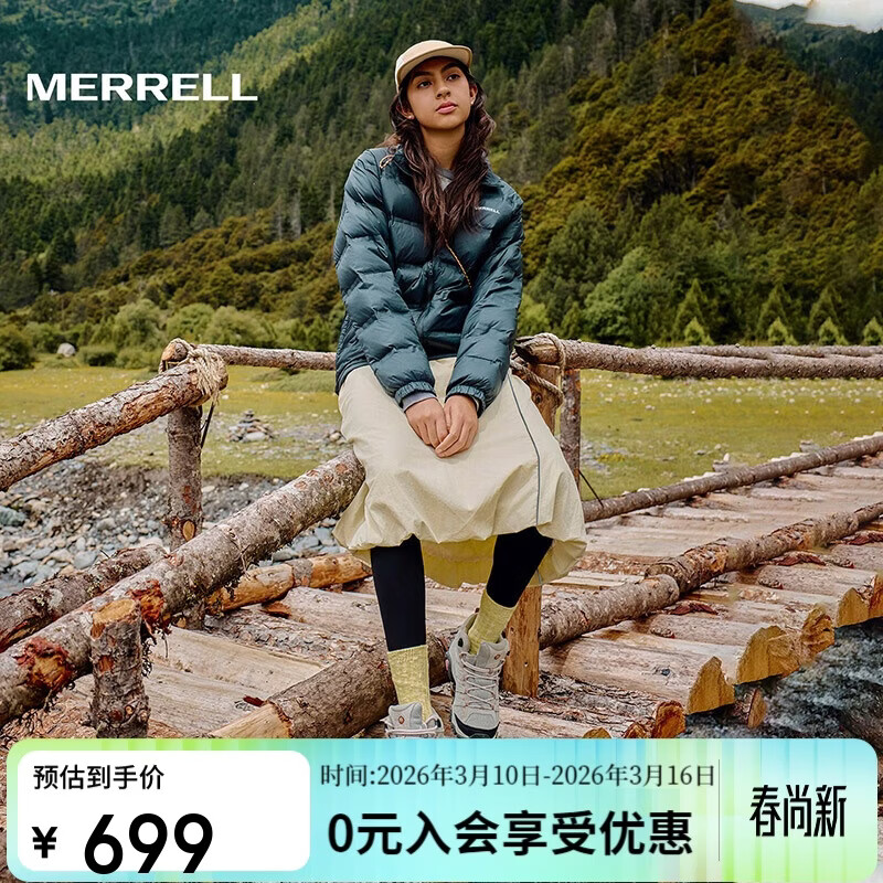 迈乐（Merrell）迈乐户外减震徒步鞋女MOAB3MID WP中帮防水透气防滑耐磨登山鞋