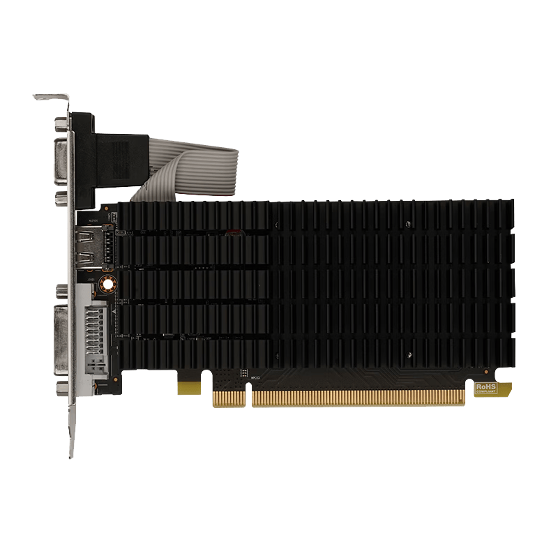 铭瑄（MAXSUN）MS-R5 230 LP 2G 625MHz/64bit/DDR3 AMD电脑独立显卡