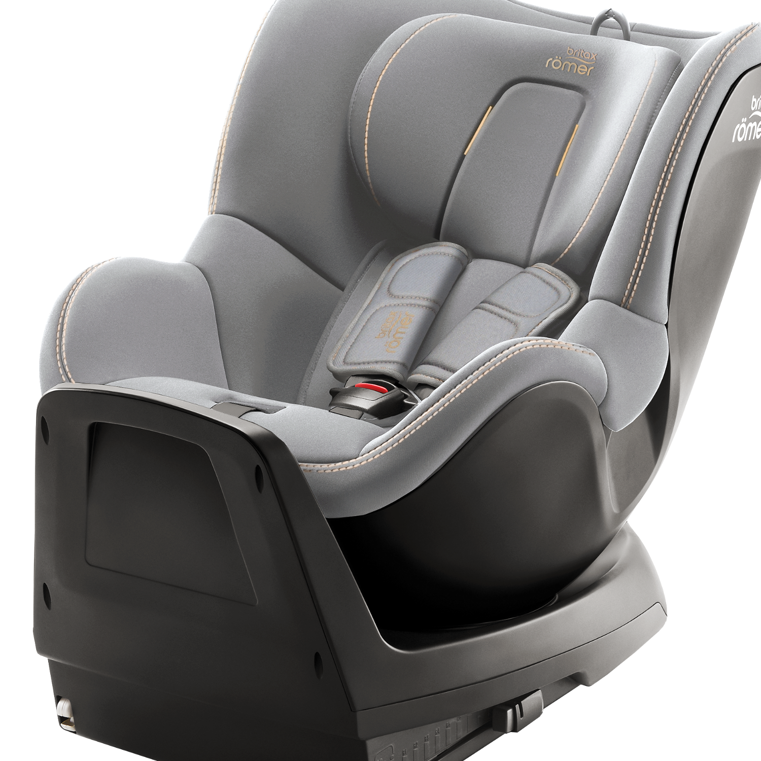 宝得适(BRITAX)儿童安全座椅0-4岁360度旋转i-Size车载坐椅双面骑士3 午夜黑