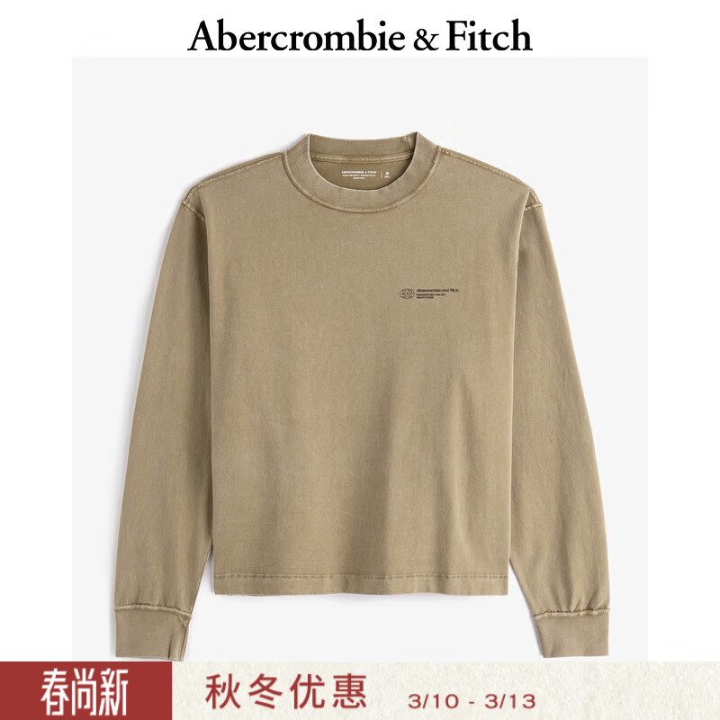 Abercrombie & Fitch��ʽ�������ʰٴ�����LOGO����T��������װ123-4080 ����ɫ XS (170/84A) 97.92Ԫ