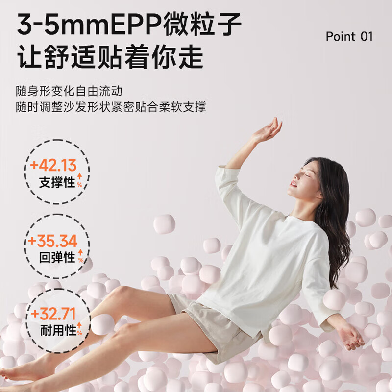 【特惠】懒人沙发豆袋单人沙发椅小户型懒人椅小沙发躺卧懒人躺椅 亚麻棕【赠抱枕+脚蹬】 幼儿款mini款85-100身高【无赠品】