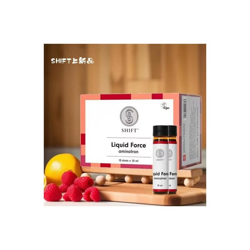 SHIFT氨基酸螯合铁气血小红瓶-北极量产云莓配备养血养肤 一盒 10 养血养肤 10瓶*1盒
