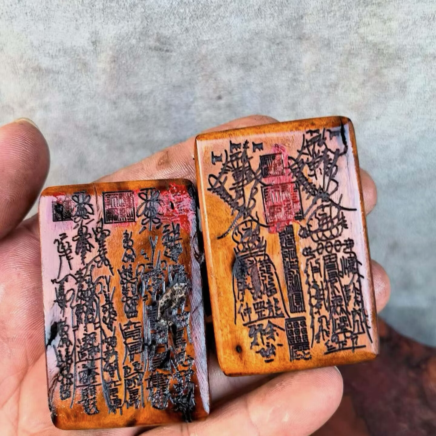 龙虎山【龙虎山直发】张会长同款天然雷击木紫薇讳五雷五路吊坠浮雕道家 祝福款 天然雷击枣木师傅一对一加持(联系客服提供生辰