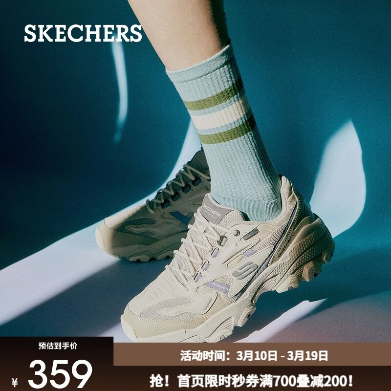 ���ڲ�����˹���棨Skechers���¿��п��˶�Ь���⸴�ų����ٴ��������ϵ�Ьʱ������Ь ǳ��ɫ/LTGY 41.5 339Ԫ