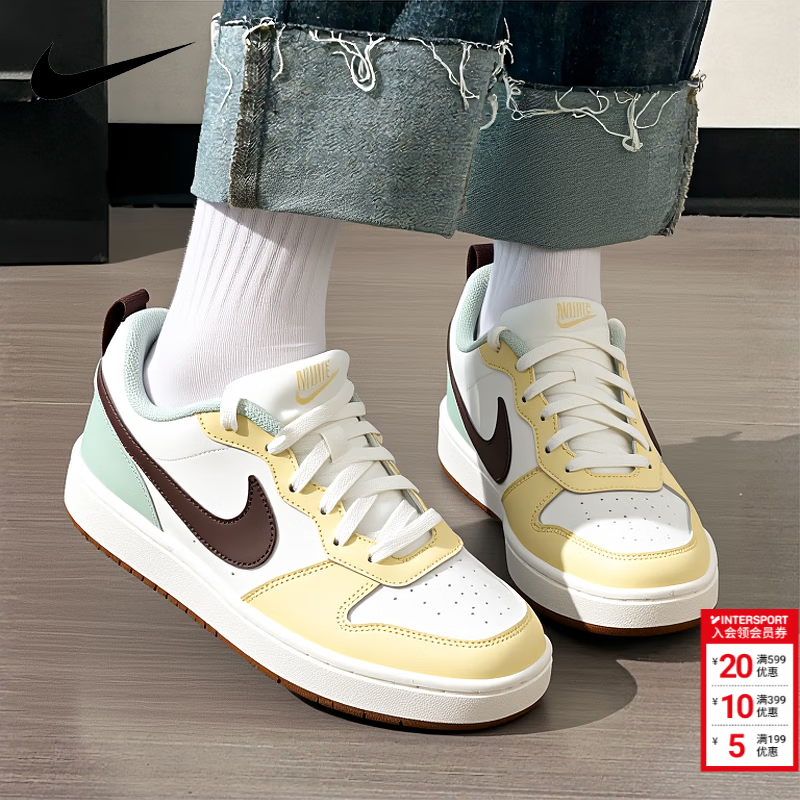�Ϳˣ�NIKE��ŮЬ��Ь 2026�����¿�COURTѧ���˶�Ьʱ�г����Ͱ�����Ь��ͯЬ ��������-121 37.5 290.85Ԫ