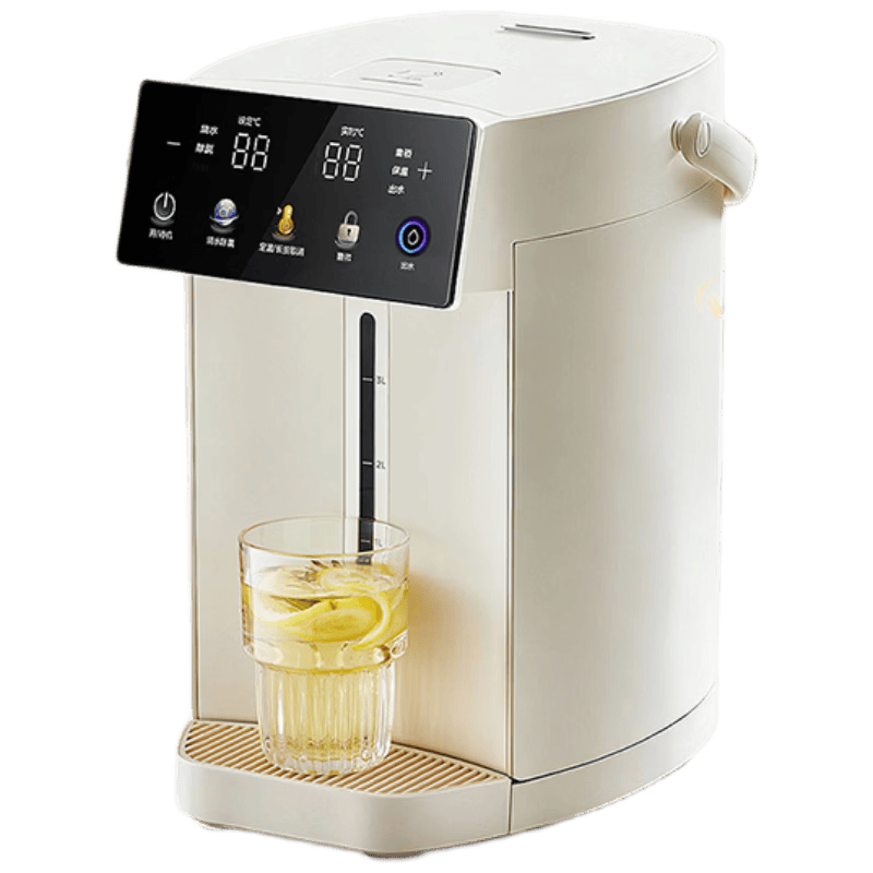 美的（Midea）电水瓶钛材质一体无缝内胆净饮水机大容量5L家用全自动断电保温恒温一体可拆30WproTi【价保618】